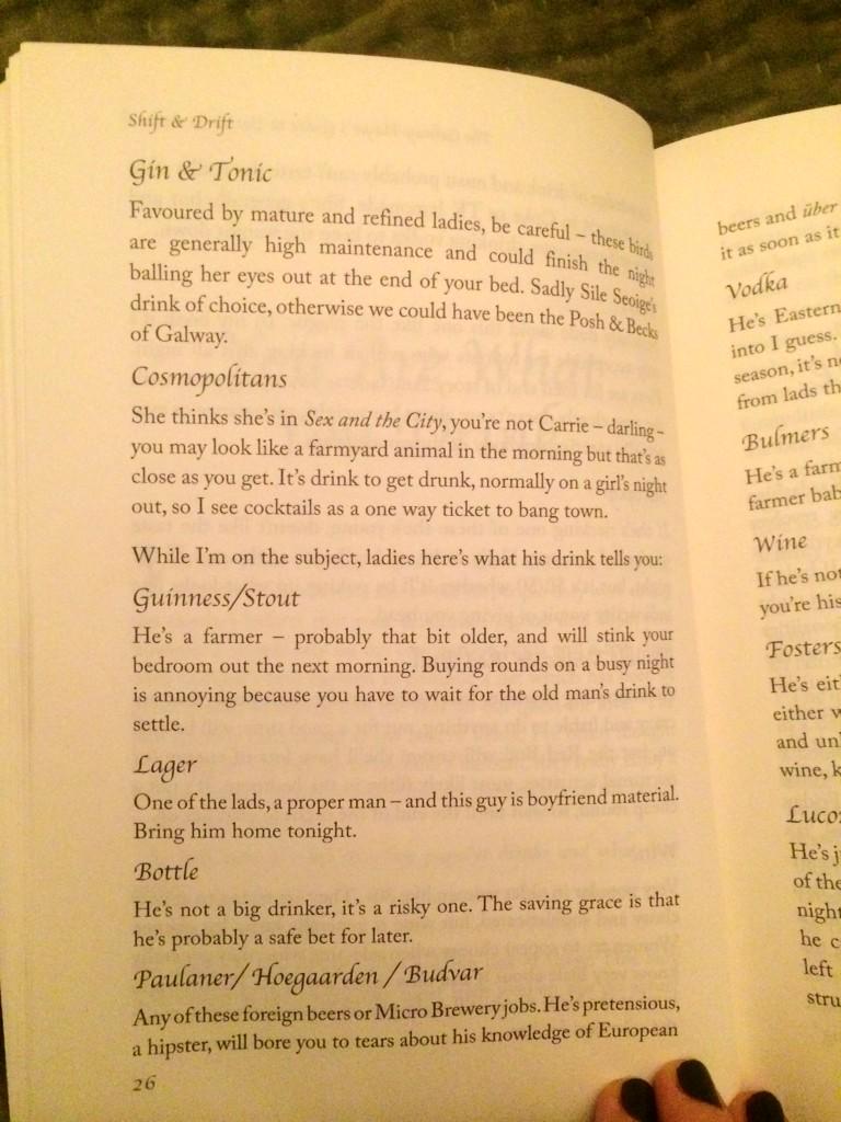 SileSeoige's tweet photo. @GalwayPlayer 😘 ...curled up in my leaba getting an education 😉
#ShiftAndDrift 😆
Honoured to get a mention 🙈🍸 http://t.co/oed2DeJLS5