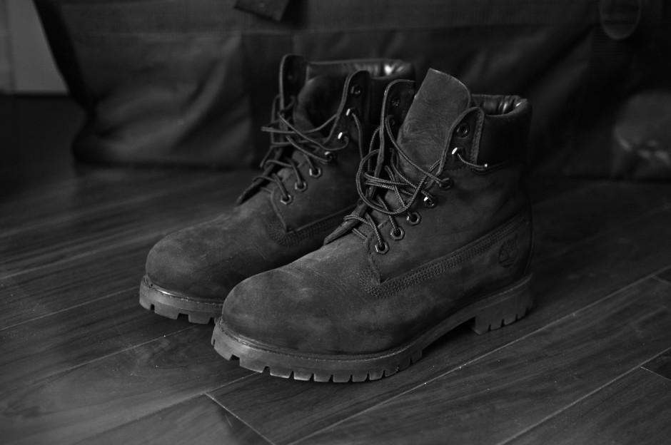 black suede timberland