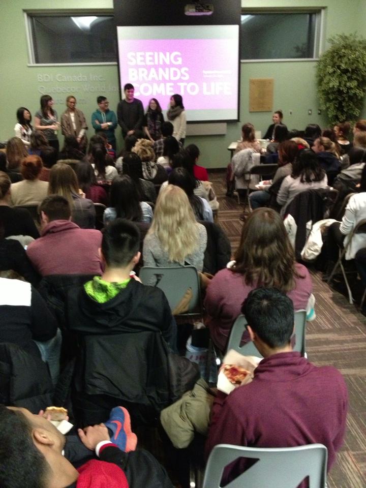 gcmtmu's tweet photo. Overflowing audience for tonight's RyePack speaker event. Thanks Davis Pkg and PAC! #rugcm #ryepack http://t.co/4ttRo6jhMF