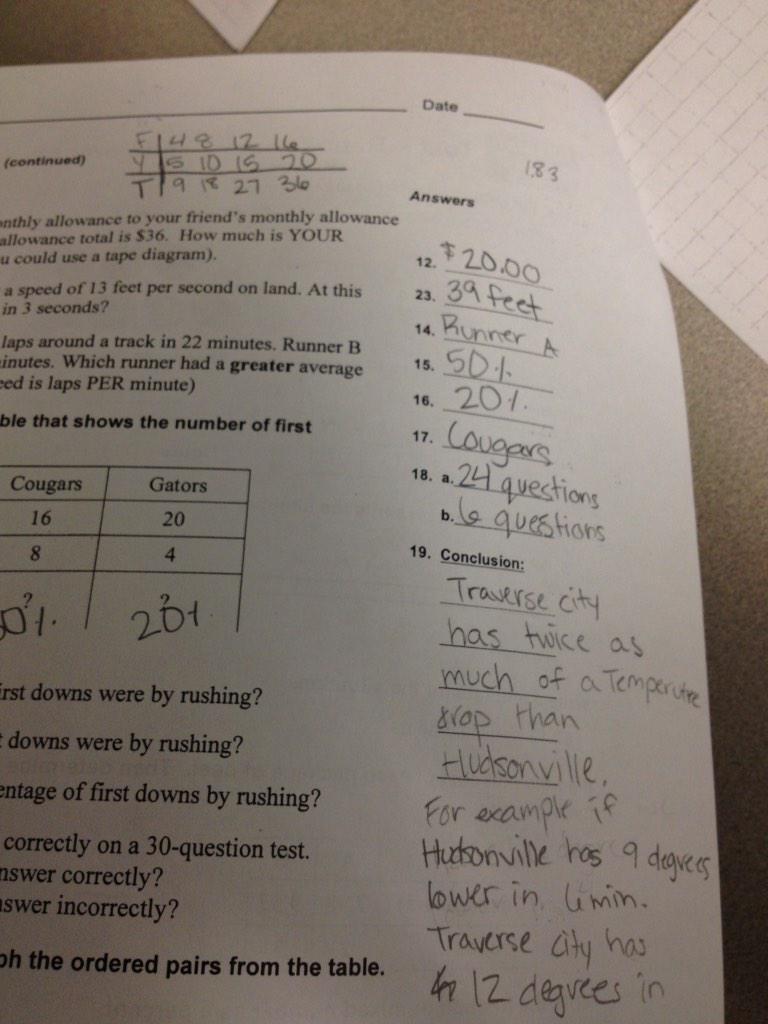 paytonponstein's tweet photo. Great work by this student. 100% on the test today! #EdKaris3 @KarisProf http://t.co/YjoNkB7Yxb