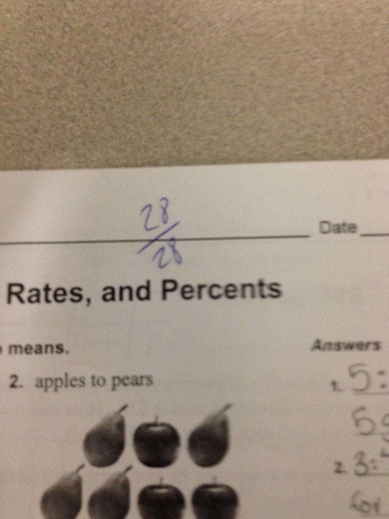 paytonponstein's tweet photo. Great work by this student. 100% on the test today! #EdKaris3 @KarisProf http://t.co/YjoNkB7Yxb