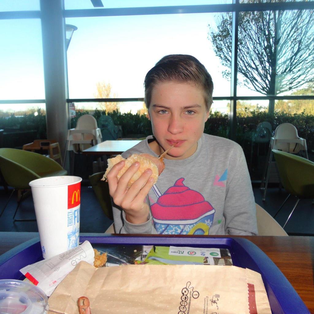 Happy 18th birthday - safe to say puberty has been on your side   have a fab day sweet x 