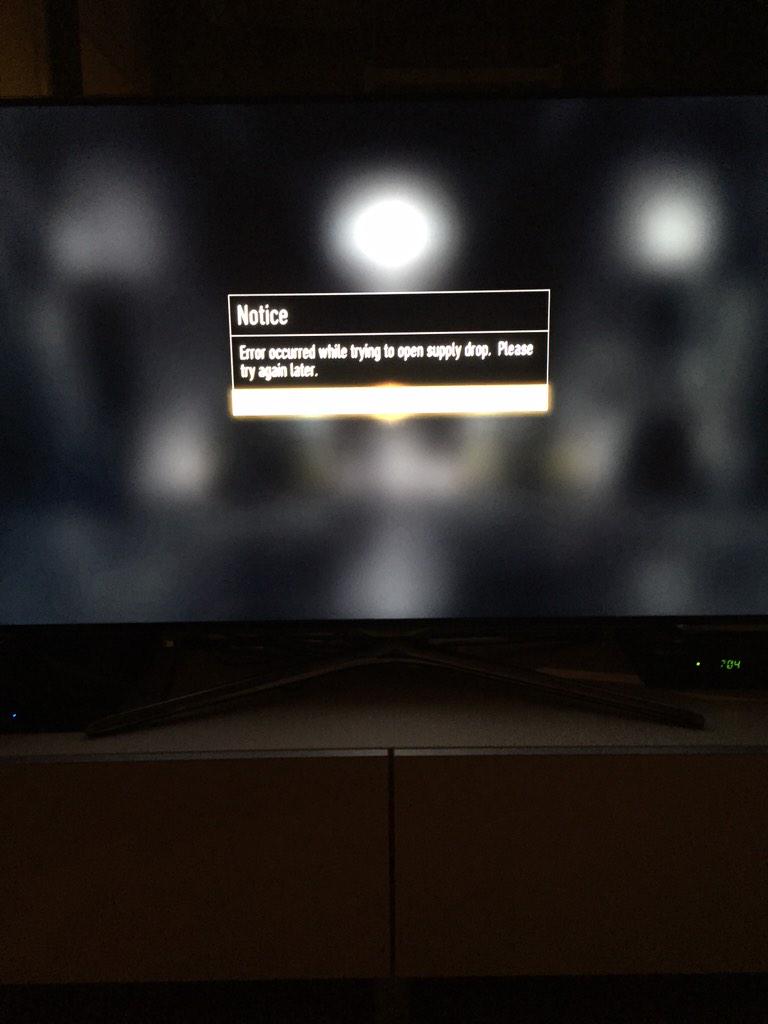_RemyJean_'s tweet photo. @SHGames can I do something about this? My supply drops disappear after this message http://t.co/RAYwVxG7kn