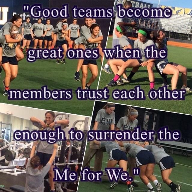 FIUSoftball's tweet photo. We've bought into We > Me #KeepAtIt #15Days #CUSA http://t.co/gHRTDaKsH4