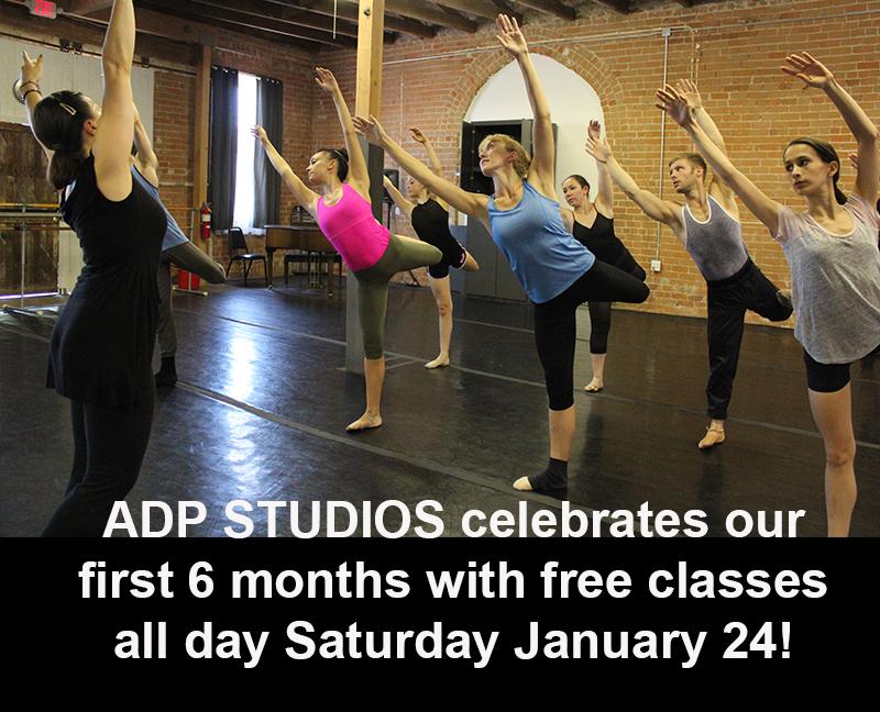 ArtifactDancePr's tweet photo. Artifact Dance Project Studios celebrates our first 6 months of being open!
ALL CLASSES FREE THIS SATURDAY JAN. 24! http://t.co/RZj2zmuvu8