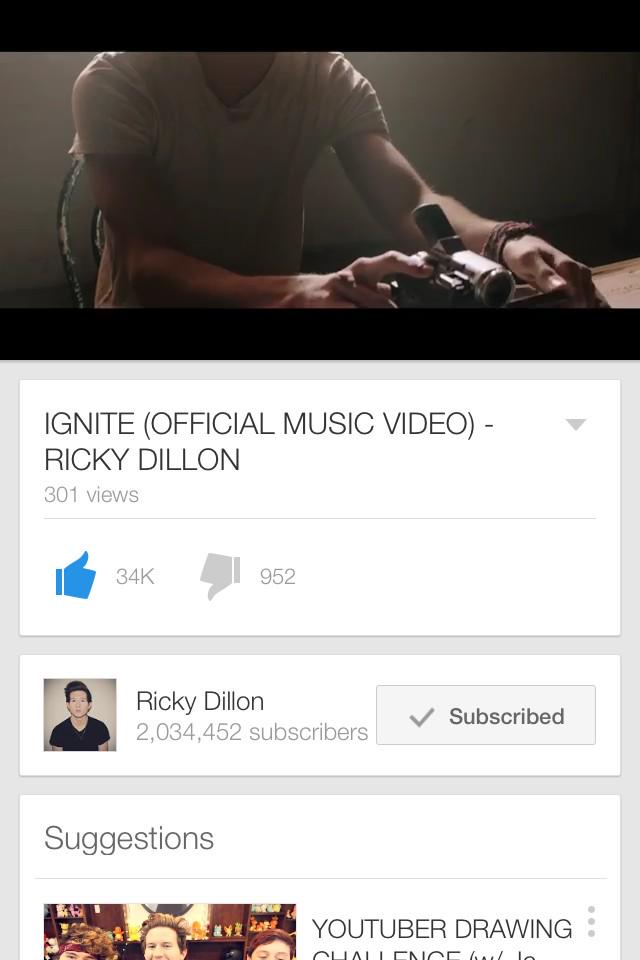MitchyNelison's tweet photo. Go watch Ricky's ignite music vid @RickyPDillon #WatchIgniteVideo https://t.co/pjq9VwobHY http://t.co/YULfk2sRMO