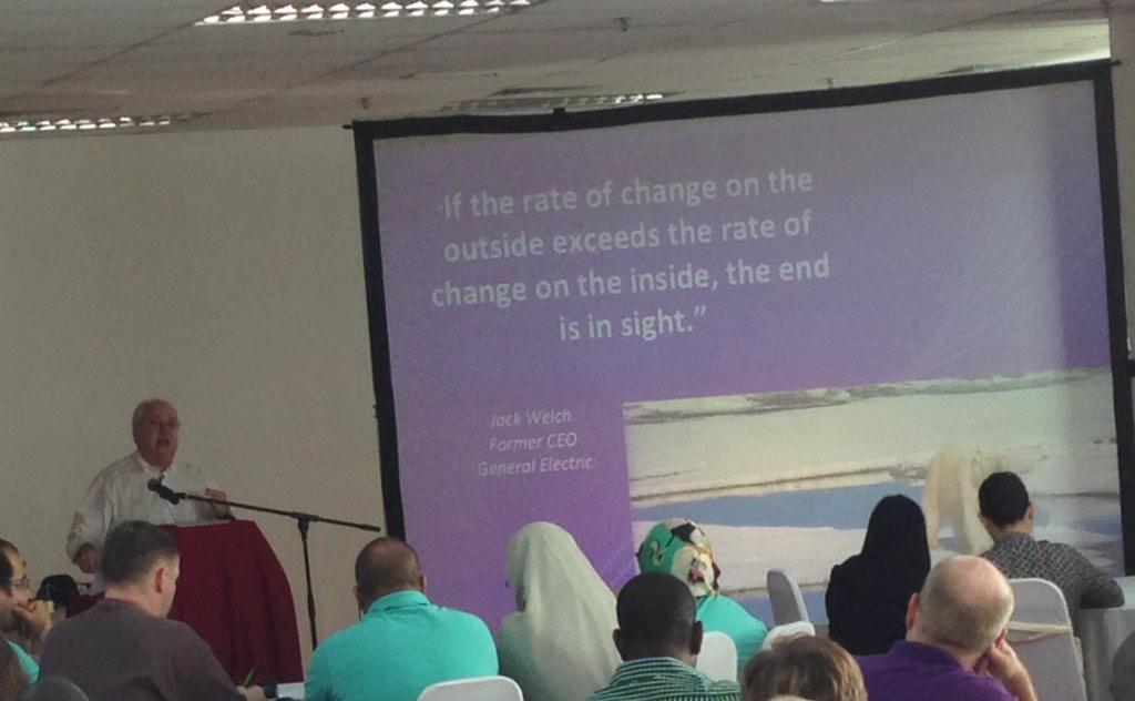 amixajlo's tweet photo. "If the rate of change on the outside exceeds the rate of change on the inside, the end is near."
Jack W. #OneWSB http://t.co/Hyu727gCgs