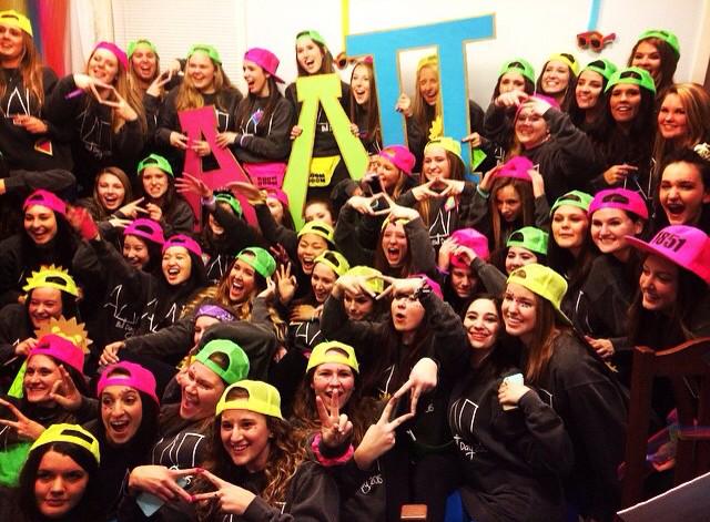 IndianaADPi's tweet photo. Is it too early to call this love at first sight?
WELCOME HOME ALPHAS π
#19ADPi #bidnight http://t.co/9LzgTYFAmq