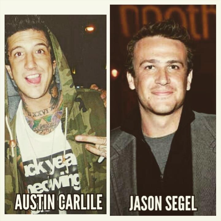 This might ruin some peoples lives but Austin carlile and Jason segel (how i met your mother) look exactly the same!