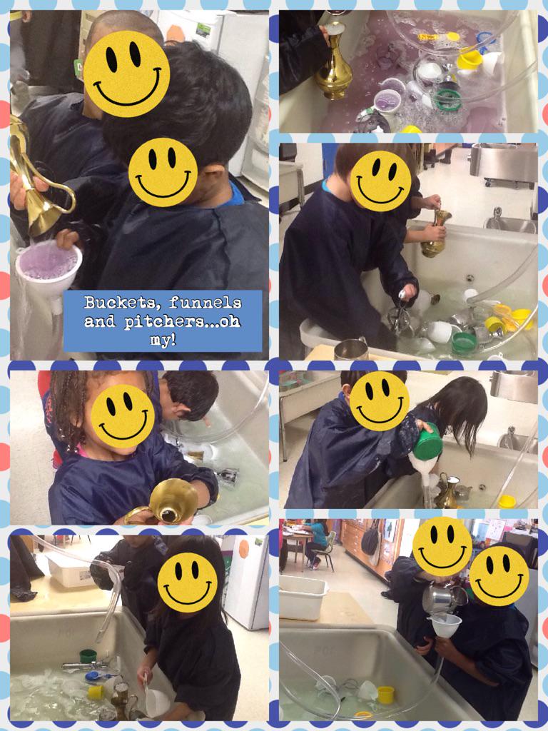 KingswoodKinder's tweet photo. Buckets, funnels and pitchers...oh my! #KingswoodMath #PeelFDKMath #Watertablefun 💧 http://t.co/w5XiNUC3Ej http://t.co/cqH1XokHAn