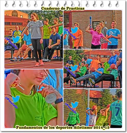 Fundamentos ATL.Terminando las prácticas con elementos fundamentales para el fomento del atletismo:Juego competición.