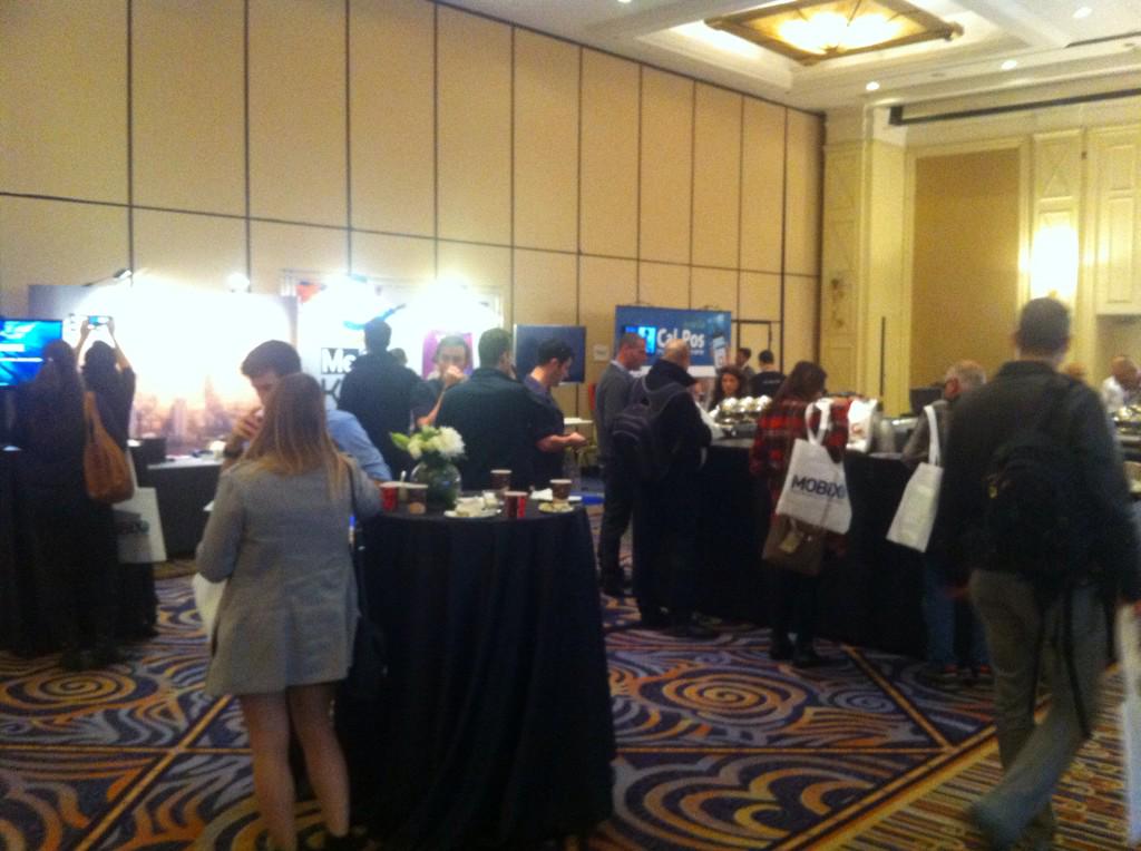 gilmaytal's tweet photo. At the #GoMobile Conference presenting #IBMMobility & #IBMBluemix. Great atmosphere, great excitement! http://t.co/zetb3bWsem