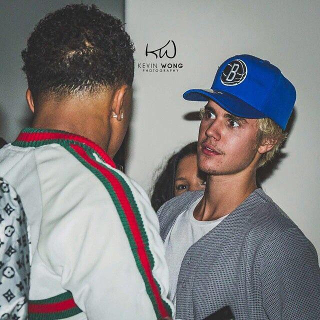 More of Justin at Justin Combs birthday party a few days ago. 