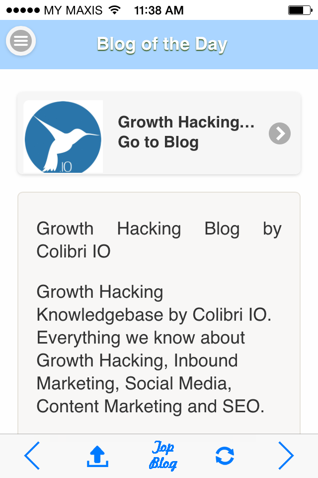 KarolPokojowczy's tweet image. Wow! Today, you can find @ColibriTool on the @blog_of_the_day app :)
Thank You Guys!