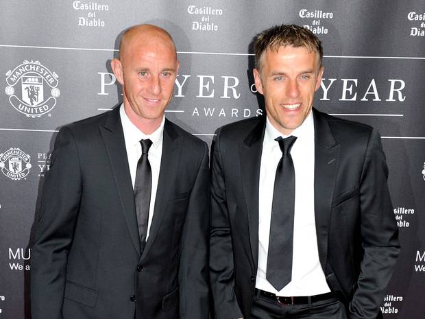 Happy Birthday to the class of \92 members Phil Neville and Nicky Butt!    