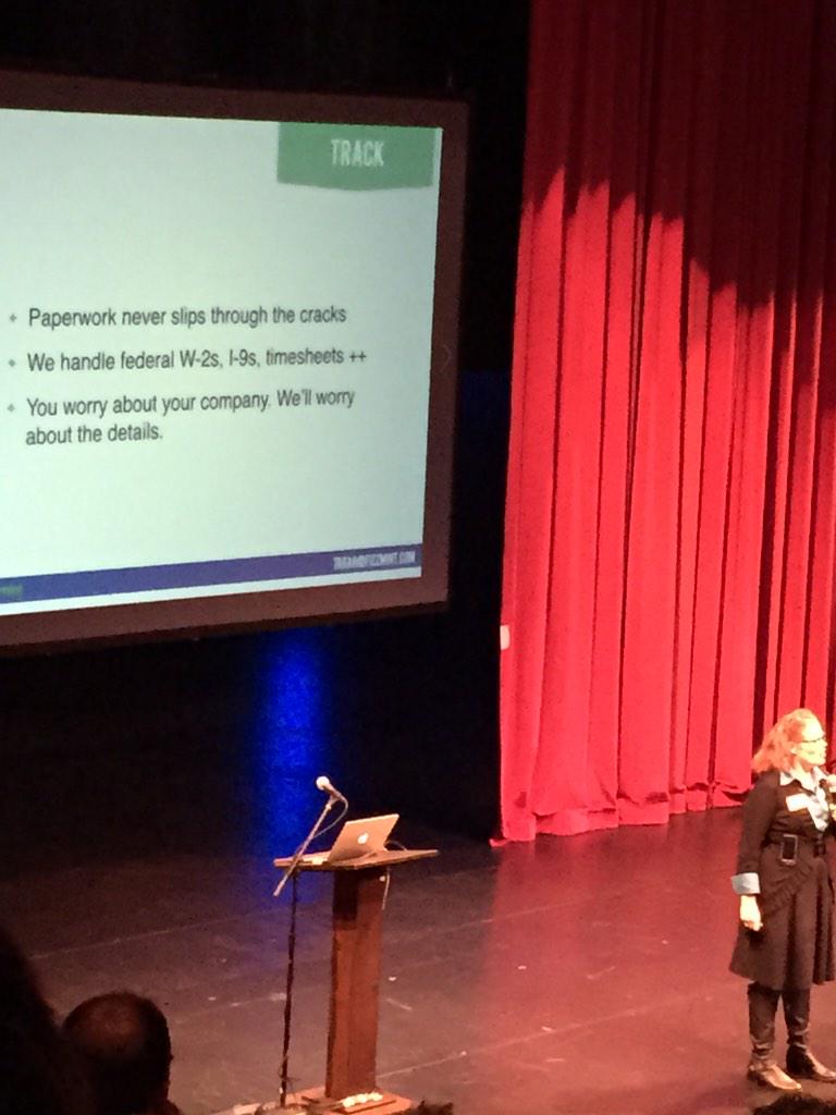 katie_walvatne's tweet image. CEO of @fizzmint @tarah speaking on how they solve the hassle of HR paperwork in your company. #NewTechSEA
