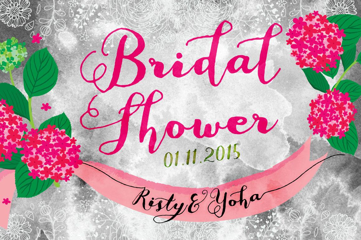 Sample #bridal #wedding #invitation #design Aishart #typeface fresh&amp; lovely with extra swashes crtv.mk/dtPd