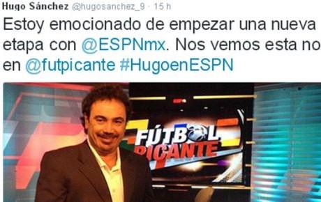 lasillarota's tweet photo. #DeQuéHablaLaGente Hugo Sánchez mete gol en Twitter http://t.co/gj2hWyJRK5 #HugoenTwitter http://t.co/yApjbznk0Q