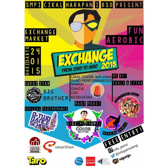 TMRW! Expression of Cikal Harapan Generation @exchange_2015  w/ Big Brother &amp; @joymoron, special event COLOR FESTIVAL