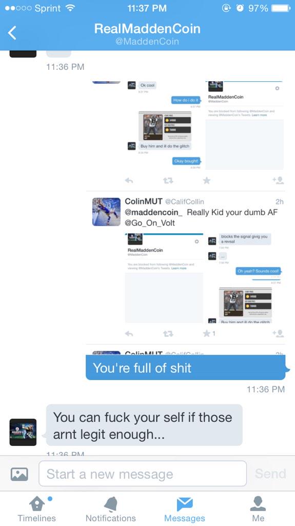 ScamDetectors's tweet photo. EVERYONE REPORT @maddencoin FOR A LOUSY SCAM ATTEMPT http://t.co/MQ7rxiBfn4