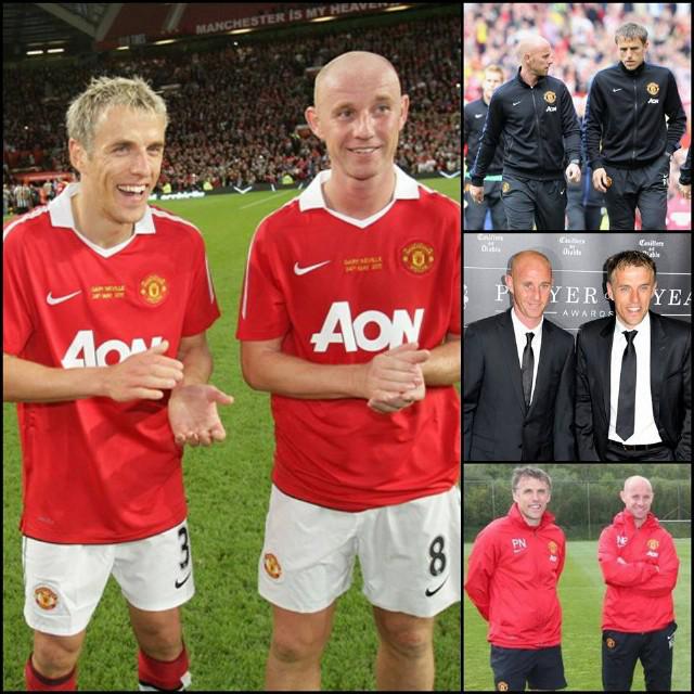 Happy Birthday to two of \Fergie\s fledglings\ , Phil Neville and Nicky Butt!   