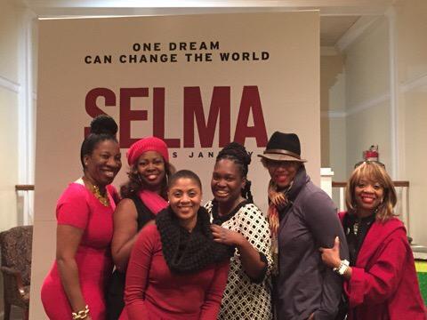 MsLaToshaBrown's tweet photo. @AVAETC #SistersofSelma are thankful for the spirit you brought to Selma this weekend.The premier was fantastic!🌺 http://t.co/EK7VttHXgv