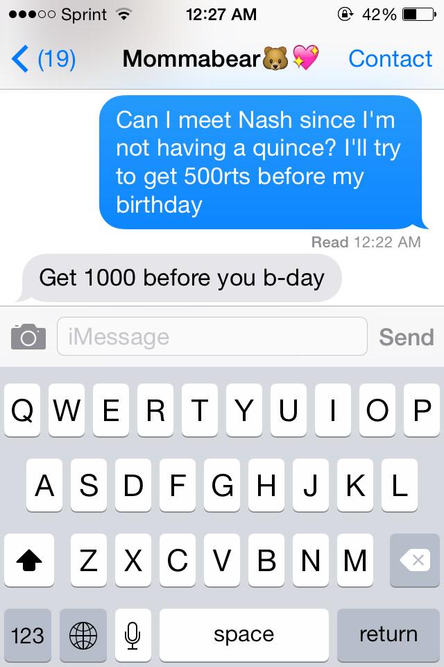 beckyymichellee's tweet image. PLEASE HELP ME MEET LOML @Nashgrier 
MY BIRTHDAY IS APRIL 2ND