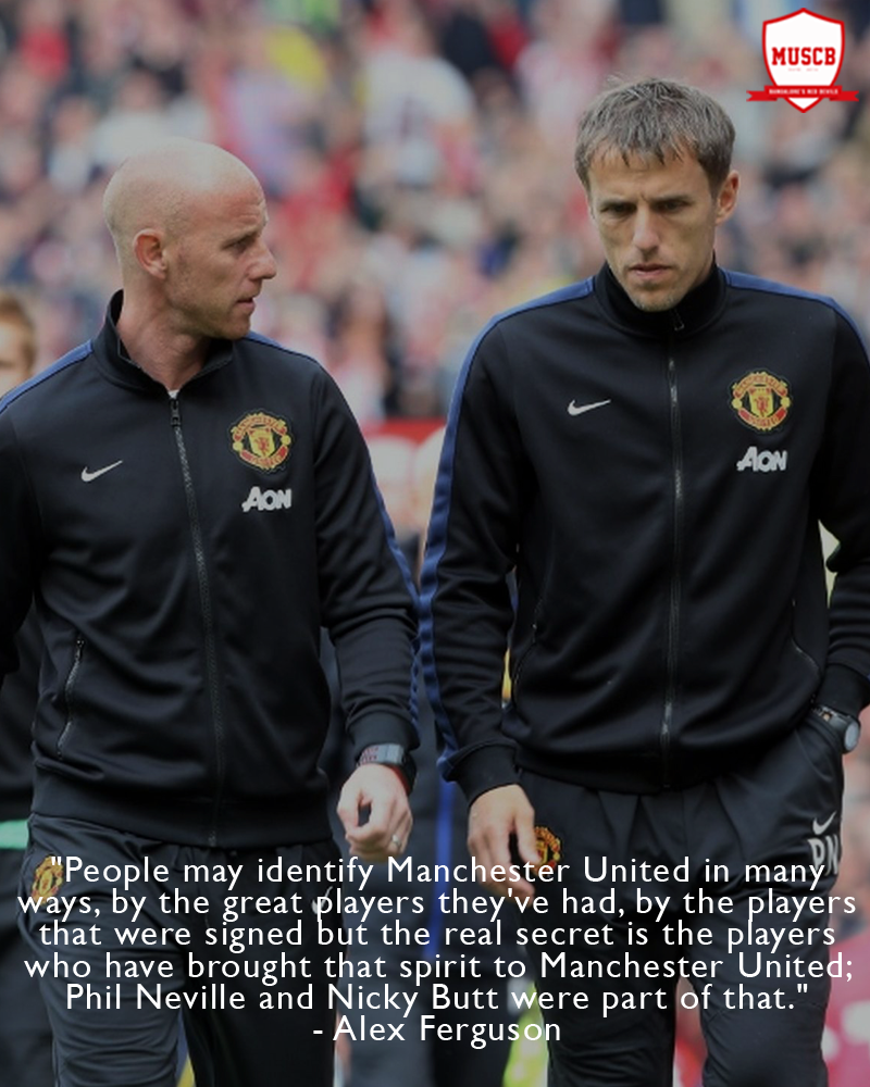 Happy birthday Nicky Butt and Phil Neville. 