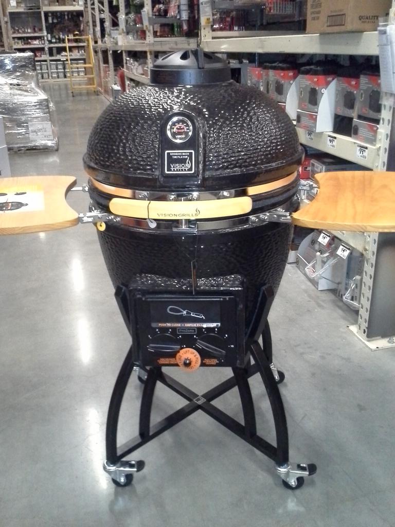 CovingtonHD's tweet photo. Great deals on discontinued bbq tools and accessories! And check out the New model. The Kamado Grill! http://t.co/TNTMYK0cbP