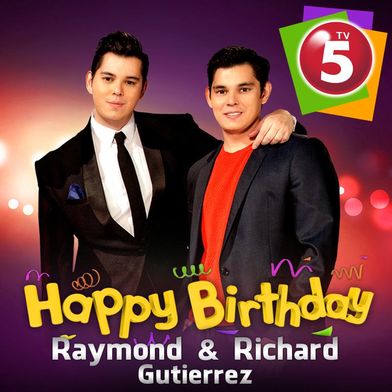 Happy Birthday sa Happy Kambal nating Kapatid & Richard Gutierrez! God bless and more power! 