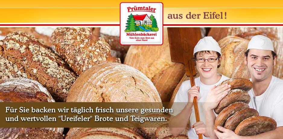 Buchmuehlen's tweet photo. Ab sofort erhalten Sie bei uns 3x wöchentlich frische Eifeler Landbrote direkt aus der Prümtaler Mühlenbäckerei. http://t.co/FR6vnkgd1K