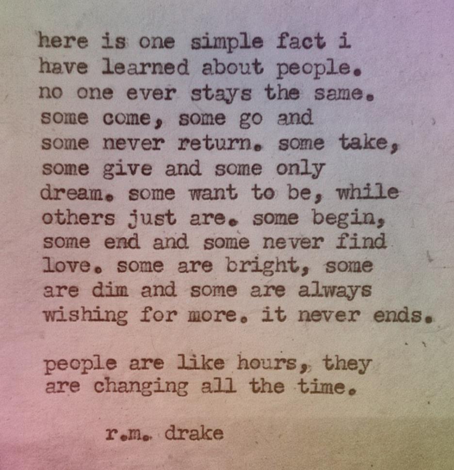 Change is inevitable.  #rmdrake