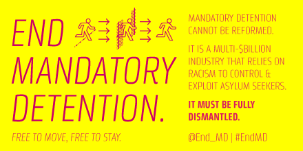 end_md's tweet photo. End mandatory detention. | #Manus #ShutdownManus #EndMD http://t.co/PR376JW6mY