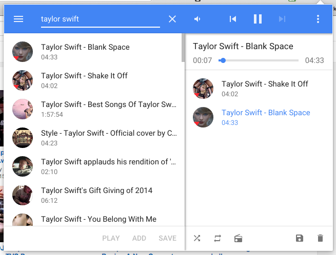 Thom404's tweet photo. Une extension Chrome excellente pour écouter de la musique http://t.co/qr2iPx2ioi http://t.co/kcEqsVwPB1