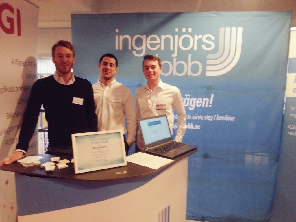 Nu kör vi #Larv2015, kom och besök vår monter!