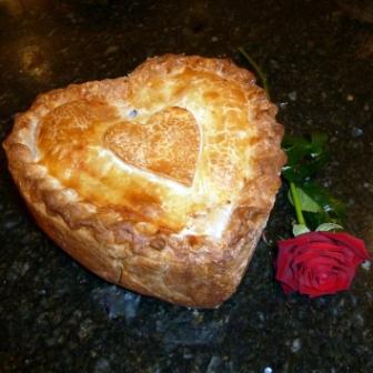 NelsonsButchers's tweet photo. Treat your Valentine to a Nelsons heart shaped pork pie on Valentines day http://t.co/KEb0lV9rE7 #ValentineGifts http://t.co/R1OfRmqcJp