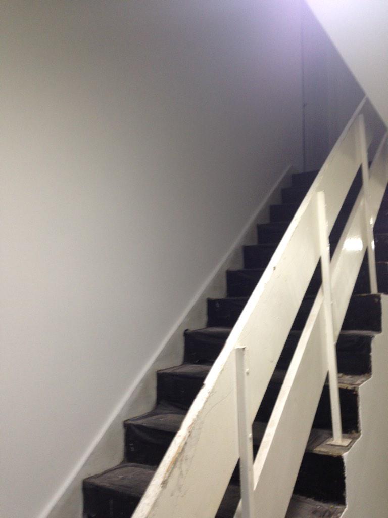 wallfinishes's tweet image. Communal #painting for @FTFinleyLtd @citywesthousing using #timonox by @crownpaints to 8 no blocks. #RETWEEET#follow