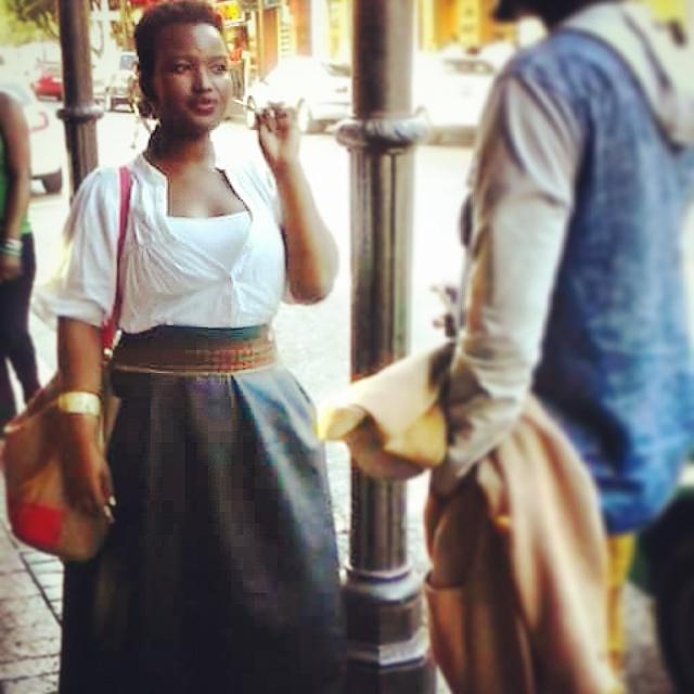 BantuWearStyle's tweet photo. #LeatherAndPrint #1950s inspired #BantuWear #MidiSkirt (R500) | Order via bantuwearza@gmail.com |Free Shipping in #SA http://t.co/XemMnUAtA2