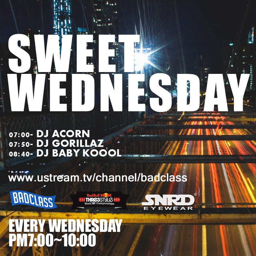 djgorillaz's tweet image. #SweetWednesday #BADCLASS 
ustream.tv/channel/badcla…