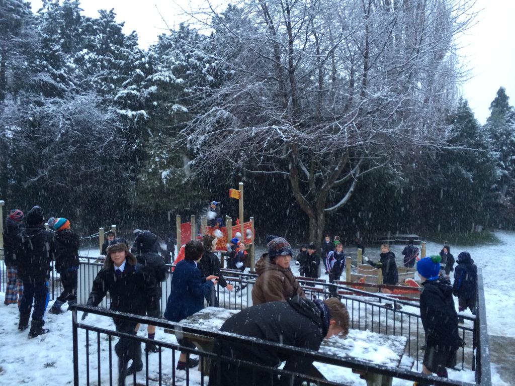 BirkdalePrep's tweet image. Great to see so many have made it in given the conditions