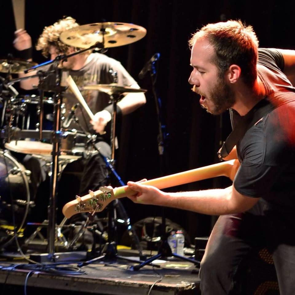 SSJband's tweet image. The rhythm section boys tearing up the stage! #RocknRoll #rhythmsection