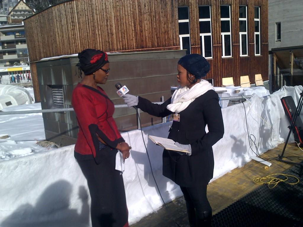 Winnie_Byanyima's tweet photo. Speaking about #inequality, #gender and extractives on @cnbcafrica at #WEF15 http://t.co/EUL1iV2S6T