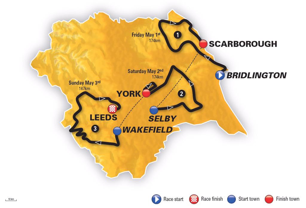 letouryorkshire's tweet image. BREAKING NEWS: The routes for the inaugural Tour de Yorkshire are revealed. Who's excited? #TdY