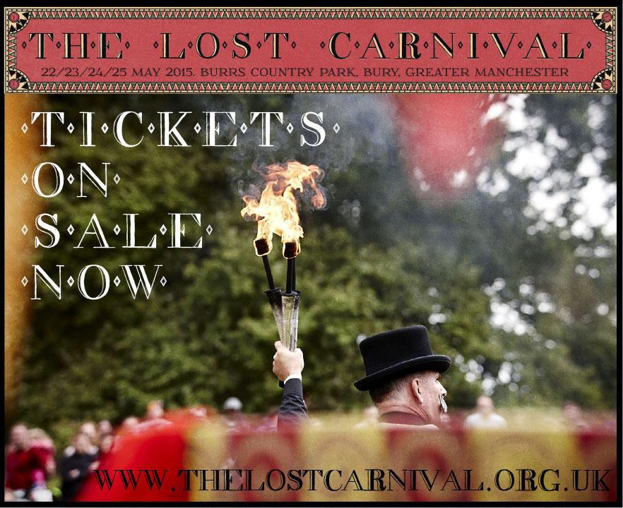 Follow @_wildrumpus for news of #thelostcarnival.