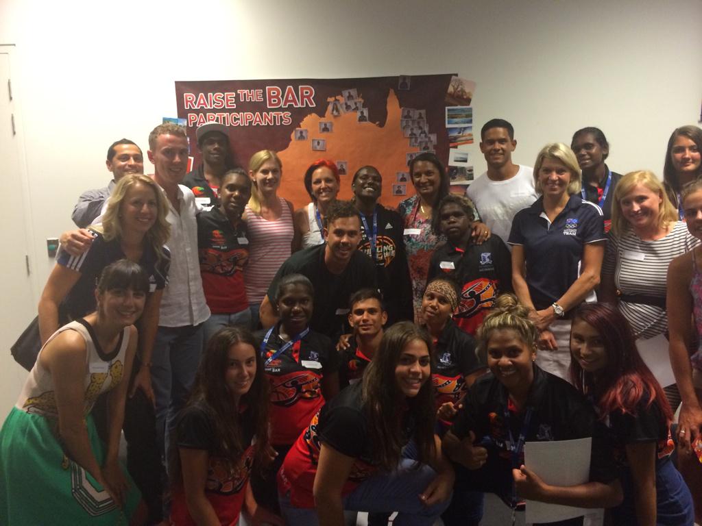 tyronebean46's tweet photo. When @AthsAust and @unimelb come together they create the #RaiseTheBarAcademy #closethegap #FutureLeaders http://t.co/yv7oPHUF1x