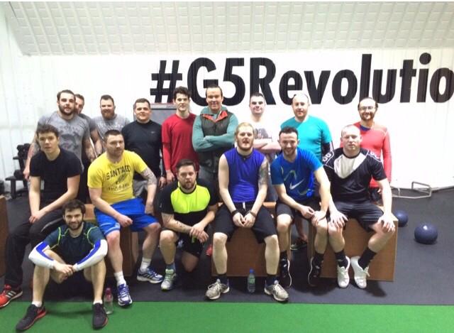 Awesome ALPHA MALE session last night at GYM G5. Strongman Training with the powerful @paulkerrpt <a href="/KineticaSports/">Kinetica Sports</a>