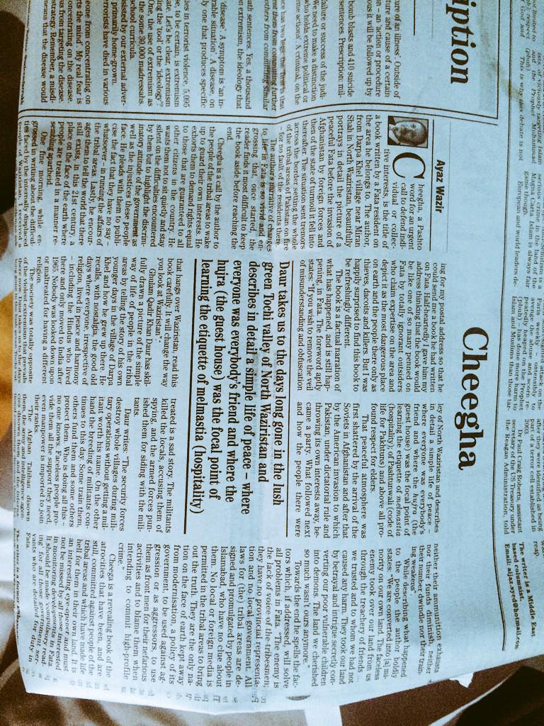 Am33r_Hamxa's tweet photo. #CheeghaTheCall declared a must have by #TheNews http://t.co/CKuRZuxSsm