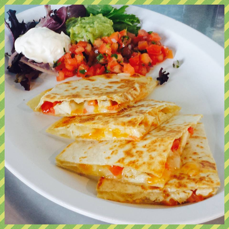 You had me @ Quesadilla Old 4th Ward location has a #LunchSpecial ALL WEEK: Chicken Or Veggie Quesadillas!