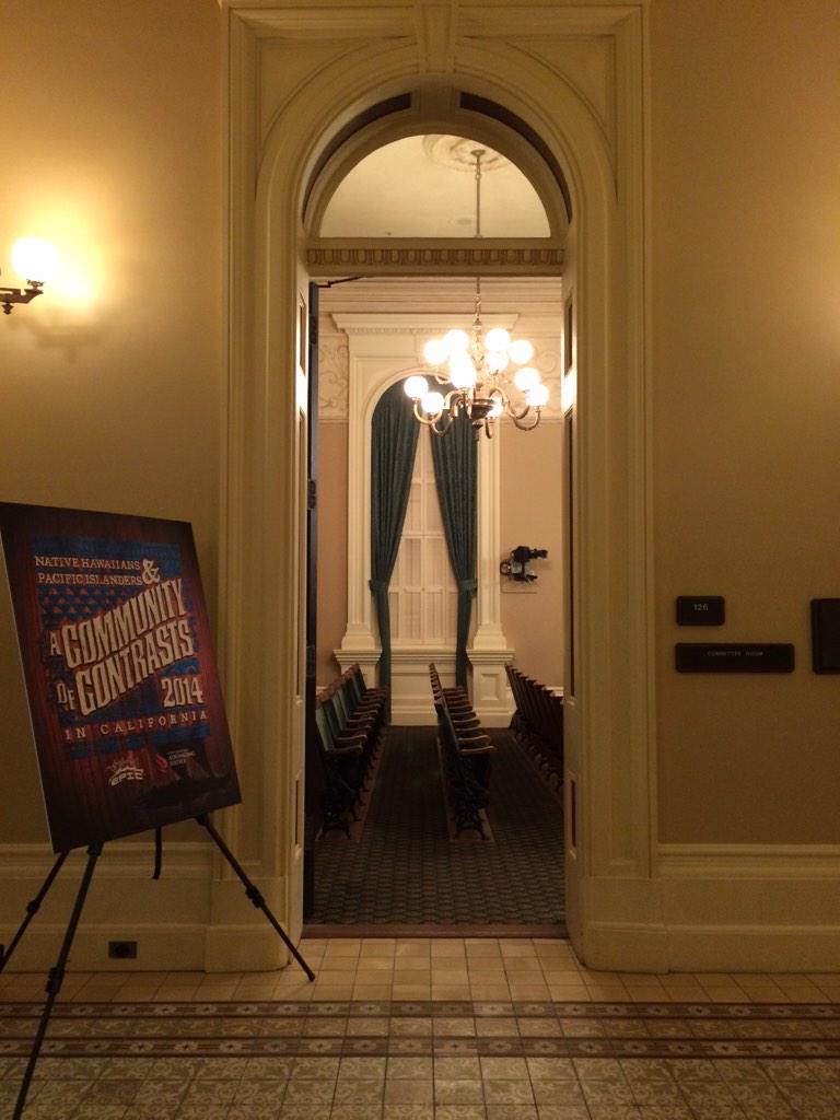 ajsocal_'s tweet photo. If you're in Sacramento join us at the state Capitol (rm 126) as we launch our CA NHPI data report with @EmpoweredPI http://t.co/zAVtbi2ouM