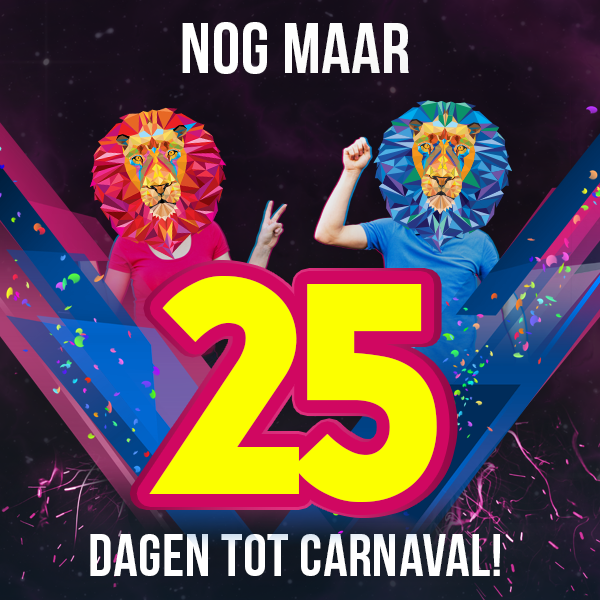 Carnatweet's tweet photo. NOG MAAR 25 DAGEN TOT JE DE PARTYANIMAL UIT KUNT HANGEN! #Carnabeats http://t.co/ulbqAO9sPS